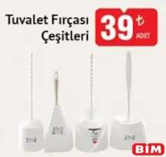 TUVALET FIRÇASI ÇEŞİTLERİ fiyat ve kampanya bilgisi